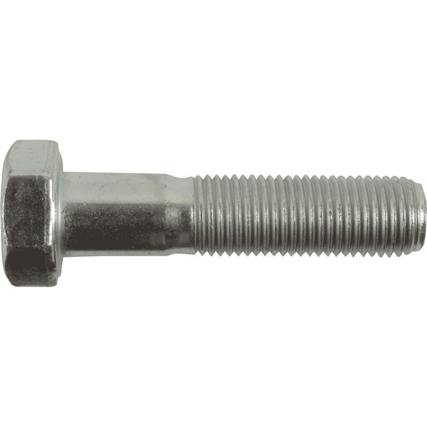 Newport Fasteners Class 8.8, M10-1.25 Hex Head Cap Screw, Zinc Plated Steel, 75 mm L, 50 PK 152676-50 - main